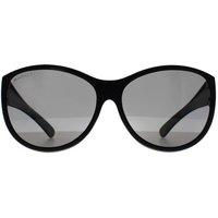 montana Women's Butterfly Matte Black Smoke Polarized FO8 Fit Over Glasses Sunglasses