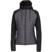 Trespass Women's Grace Sports Full Zip Hoodie in Black | Size: XS