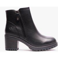 Heavenly Feet Women's LARKIN Ankle Zip Boots in Black | Size: 8