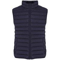 New Morning Studios Women's Lightweight Puffer Gilet in Navy | Size: Medium