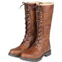Dublin Women's Yukon Quilted Calf Boots in Brown | Size: 9