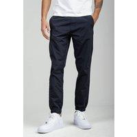 French Connection Men's Nylon Tech Cuffed Trousers in Navy | Size: 2XL