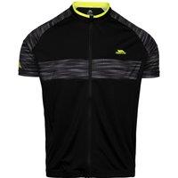 Trespass Men's Hazzel TP75 Active Cycling Jacket in Black | Size: 2XS
