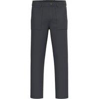 Native Spirit Men's Washed Trousers in Dark Grey | Size: 34R