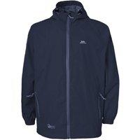 Trespass Men's Qikpac Waterproof Jacket in Navy | Size: 6XL