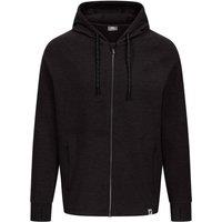 Trespass Men's Rocky Active Full Zip Hoodie in Black | Size: 2XL