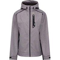Trespass Men's Wallace Soft Shell Jacket in Grey | Size: 3XL