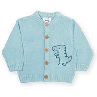 Kite Baby Diddy Dino Cardi in Blue | Size: 3-6 m