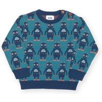 Kite Boy's Rob The Bot Jumper in Blue | Size: 4 Years