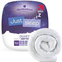 Slumberdown Just Sleep 13.5 Tog Winter Duvet in White | Size: King