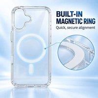 BluCore Clear Magnetic Phone Case for iphon 16 Plus | Size: iPhone 16 Plus