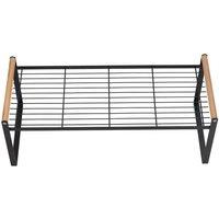 FORGEVIO Large-53.5x20.5x20cmKitchen Storage Shelf in Black | Size: 53.5x20.5x20 cm