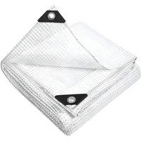 NESTLUNE 2m*3m Clear Heavy Duty Tarpaulin Waterproof Cover | Size: 1.25kg