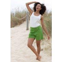 Kite Women's Newton Twill Shorts Ivy in Green | Size: 14