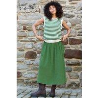 Kite Women's Mudeford Cord Skirt in Green | Size: Small