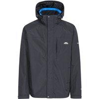 Trespass Men's Edwards II Waterproof Jacket in Black | Size: Small