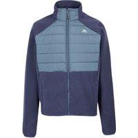 Trespass Men's Maguire TP75 Fleece Jacket in Navy | Size: Large