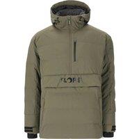 Slope Men's Ski Jacket Thumper Insulated Anorak W-Pro 10000 in Green | Size: Small
