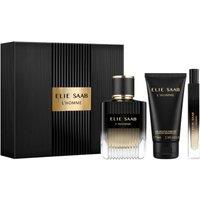 Elie Saab Men's L'Homme Eau De Parfum 100ml Gift Set in Misc