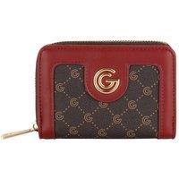 Gabriella G By Gabriella Gucci Women's Chiara Small Zip Wallet Bordeaux in Burgundy