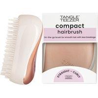 Tangle Teezer Women's Compact Styler Detangling Hairbrush - Rose Gold Ivory
