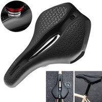 NESTLUNE Bike Saddle Racing Soft Bicycle Seat Saddle in Black | Size: 0-1 m