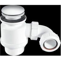 McAlpine STW4-M 50mm Water Seal Shower Trap with Universal Outlet in White