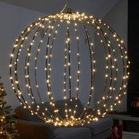 mysmartbuy 360 LED Twinkling Wire Orb Light Cool White 50cm