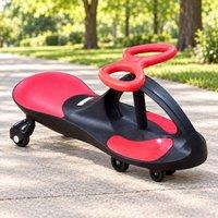 Rexco Swing Car Ride On Swivel Scooter in Black