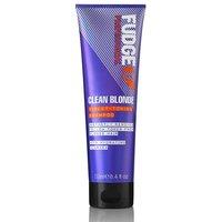 FUDGE Clean Blonde Purple Violet Toning Shampoo 250ml in Clear