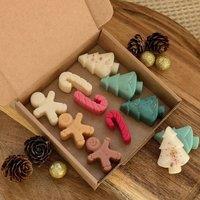 JAAM Christmas Wax Melt Selection Box - Christmas Gift Box For Her in Brown