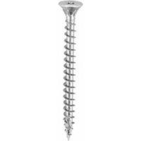 Securpak Zinc Plated Pozi Head Screw (Pack of 25) in Silver