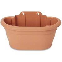 KDMD Terracotta Wall Hanger Bell Trough 2 Pack