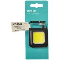Securlec Rechargeable Torch Keyring in Black