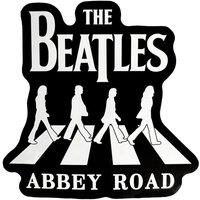 The Beatles Abbey Road Silhouette Sticker in Black