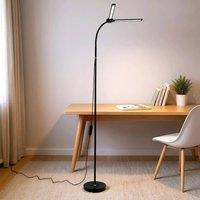 FORGEVIO LED Floor Lamp Standing Light Reading USB in Black