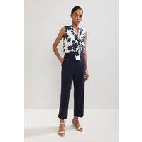 Phase Eight Women's Ellwood Straight Leg Trouser in Dark Navy | Size: 10