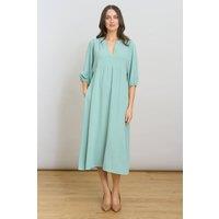 Gina Bacconi Women's Dafne Midi Dress in Green | Size: 16