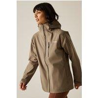 Regatta Women's Birchdale Waterproof Hooded Shell Jacket in Brown | Size: 22