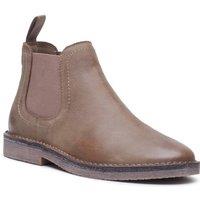 Hush Puppies Men's Shaun Leather Chelsea Boot in Stone | Size: 12