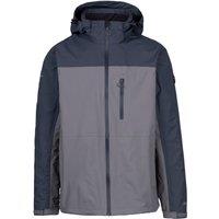 Trespass Men's Curbridge TP75 Waterproof Jacket in Grey | Size: Small