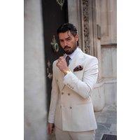 Elizabetta Boutique Men's Brando - Double Sided Silk Pocket Square in Burgundy