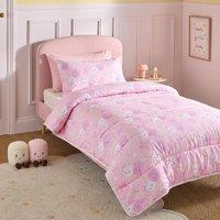 OHS Kids Marshmallow Coverless 10.5 TOG Duvet Set Thermal Bedding in Pink | Size: Single