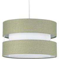 First Choice Lighting Benni Sage Green 26cm Pendant Shade