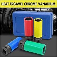 FLAVORA Thin Wall Deep Impact Alloy Wheel Nut Socket Set