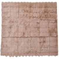 FLAVORA Light Coffee 70*70cm Sofa Cushion Covers Non-Slip Couch Cover in Brown | Size: 70 cm x 70 cm
