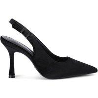 Carvela Women's 'Leoni Slingback Court' Velvet Heels in Black | Size: 4