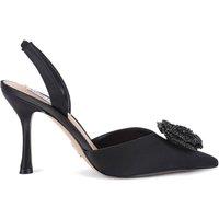 STEVE MADDEN Women's 'Lysandra Black' Fabric Heels in Black | Size: 5