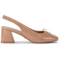 KG Kurt Geiger Women's 'Axis Court' Patent Heels in Camel | Size: 7
