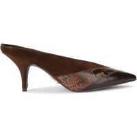 STEVE MADDEN Women's 'Fonza Brown Leather' Leather Heels | Size: 5